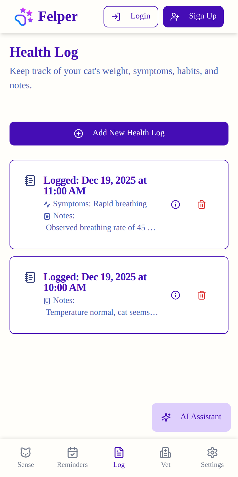 Why Is My Cat Breathing Fast? Causes, At-Home Checks, and How Our App Helps You Know When to Worry